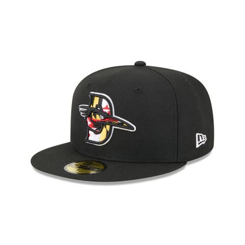 Men's New Era  Black Delmarva Shorebirds Theme Nights 59FIFTY Fitted Hat