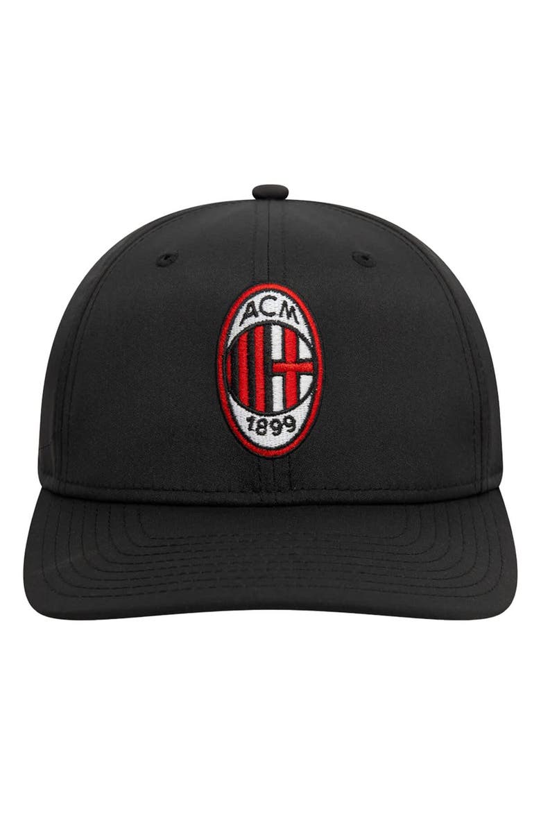New Era Men's New Era Black AC Milan Core Flex Hat, Alternate, color, 