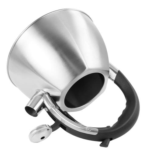 Mr Coffee Mr. Coffee 3 Quart Stainless Steel Whistling Tea Kettle In Silver