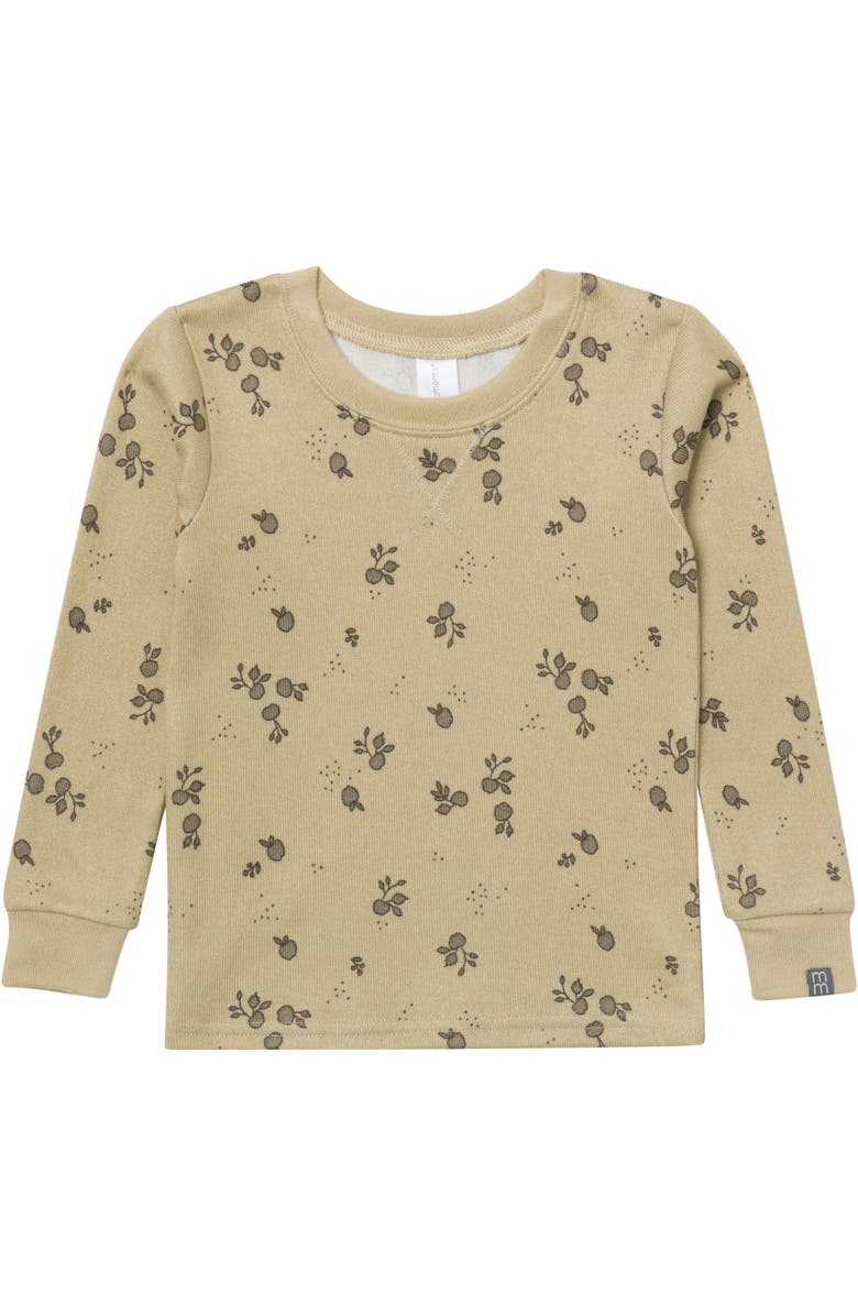 Modern Moments<sup>™</sup> by Gerber Hacci Sung Fit Footless Pajama Set, Alternate, color, Olive Gray