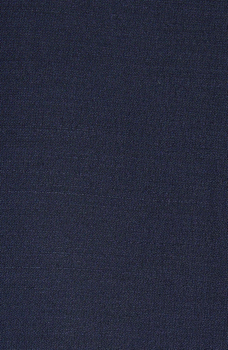 Valentino Garavani Crystal Embellished Bow Shift Dress, Alternate, color, Indigo Multi