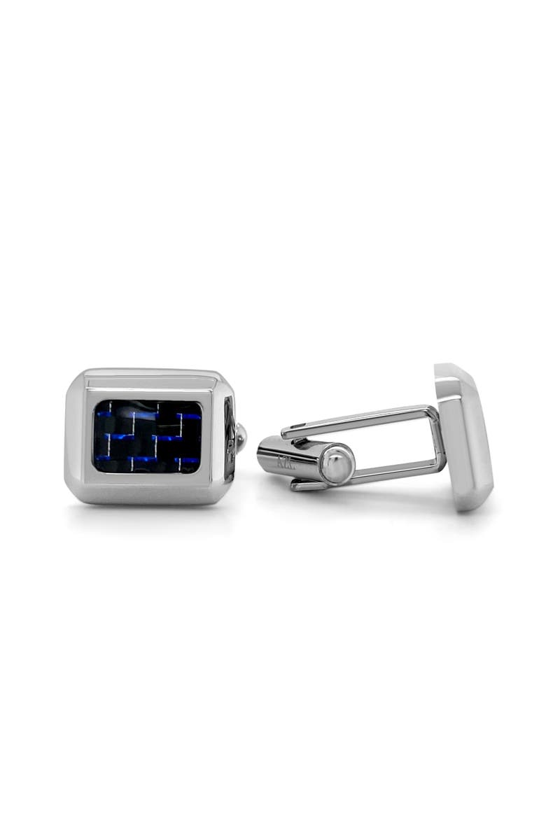 Monarch Blue Sapphire Cufflinks, Main, color, Blue Sapphire