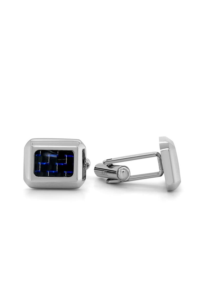 Anna Zuckerman Monarch Blue Sapphire Cufflinks, Main, color, Blue Sapphire