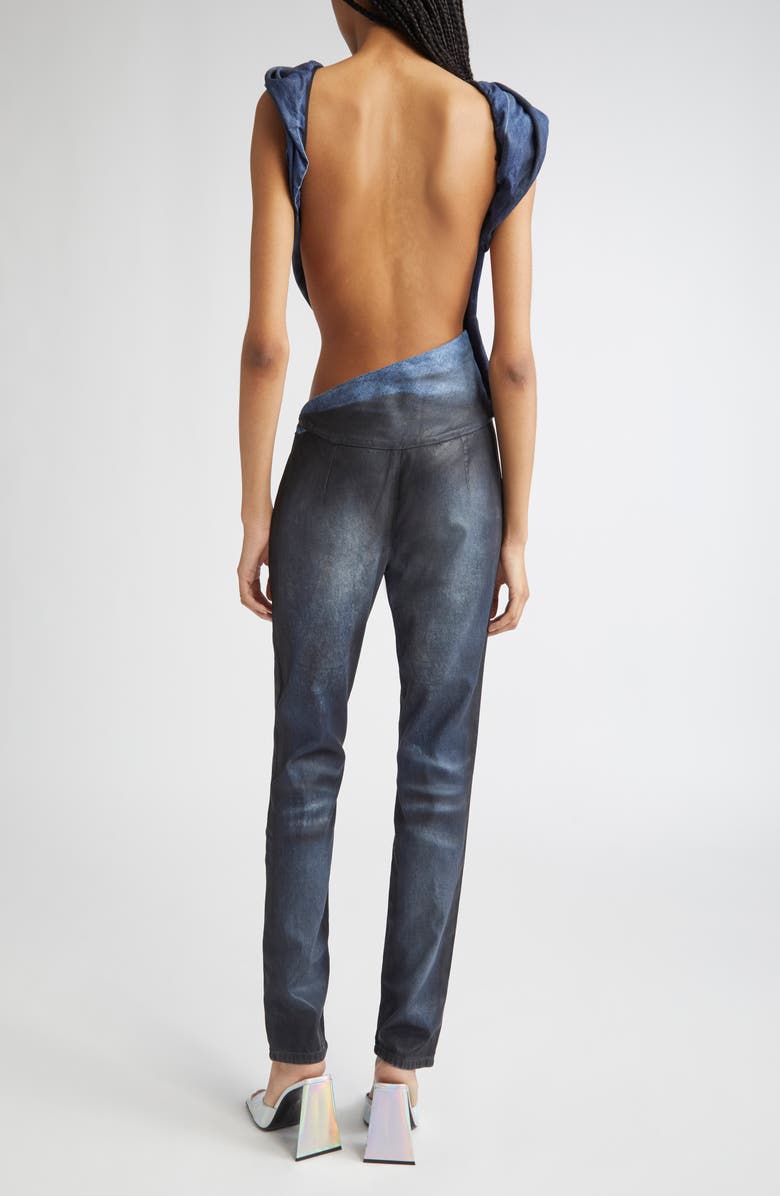 DIESEL<sup>®</sup> De-Clodia Sleeveless Denim Jumpsuit, Alternate, color, Deep/ Black