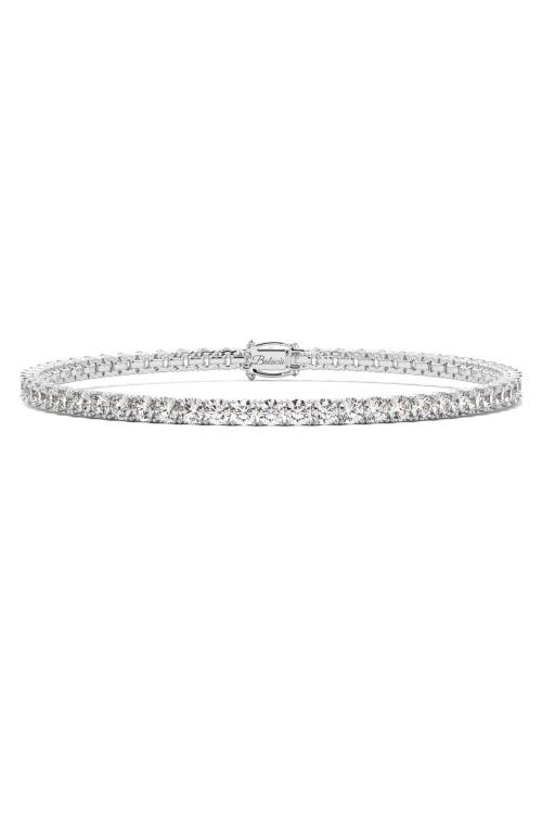 Balacia Diamond Tennis Bracelet In Silver