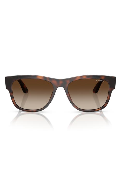 Vogue Kids' 52mm Pillow Sunglasses In Brown