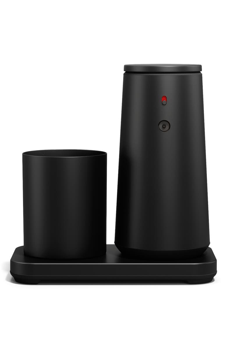 simplehuman Rechargeable Sensor Pump Foam Soap Dispenser with Caddy Cup, Alternate, color, Black