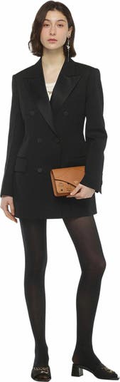 Diamond Shoulder Bag in Visetos Leather Mix