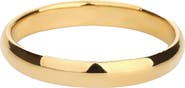 Bearfruit Jewelry Sterling Silver 18k Gold Plated Ingrid Ring Delicate Modern Dainty