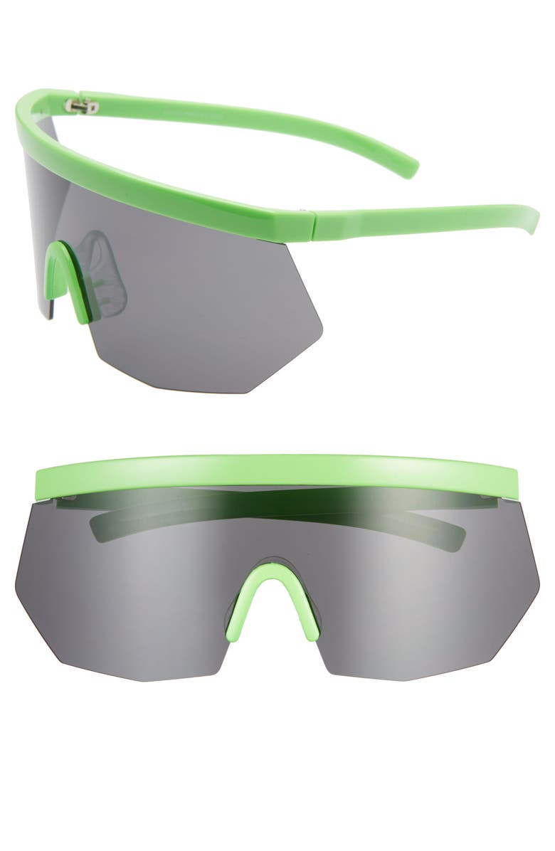 Rad + Refined Retro Shield Sunglasses, Main, color,