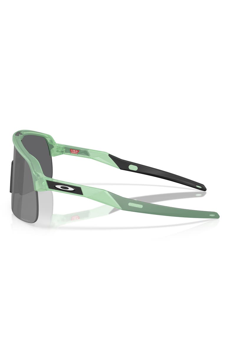 Oakley 134mm Prizm<sup>™</sup> Rectangular Sunglasses, Alternate, color, Green