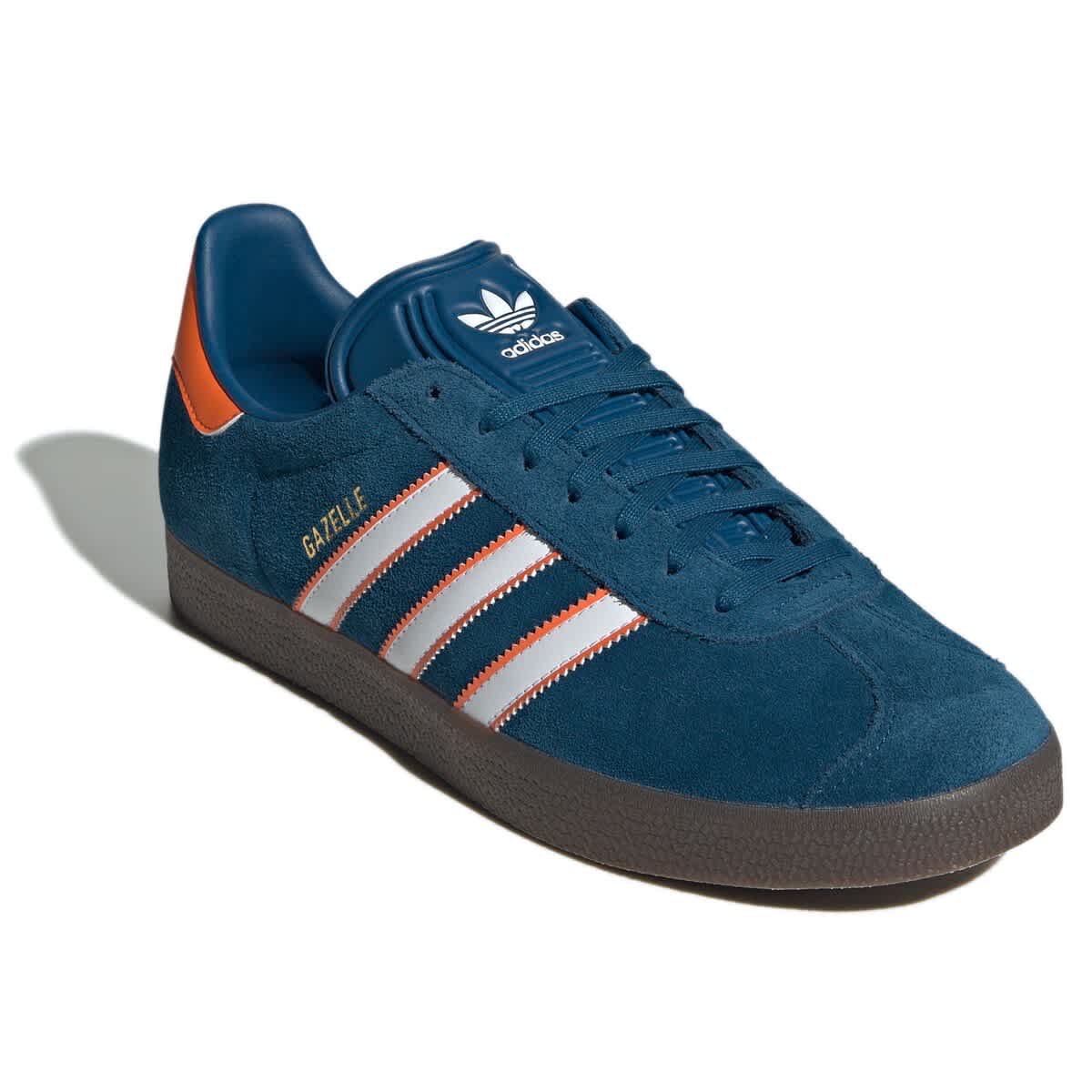 adidas Men's adidas  Blue/Orange Minnesota United FC 2025 Jersey Hook Third Gazelle Shoes, Alternate, color, 