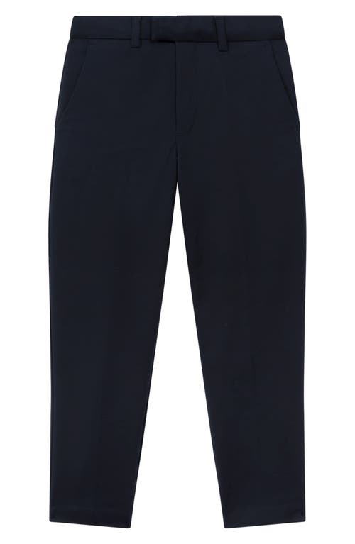 Reiss Kids' Eastbury Stretch Cotton Pants In Black