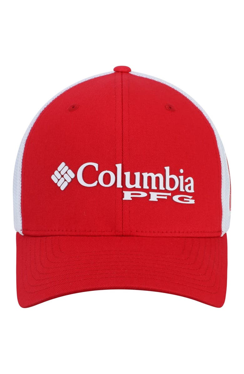 Columbia Men's Columbia Scarlet Nebraska Huskers Collegiate PFG Flex Hat, Alternate, color, Red