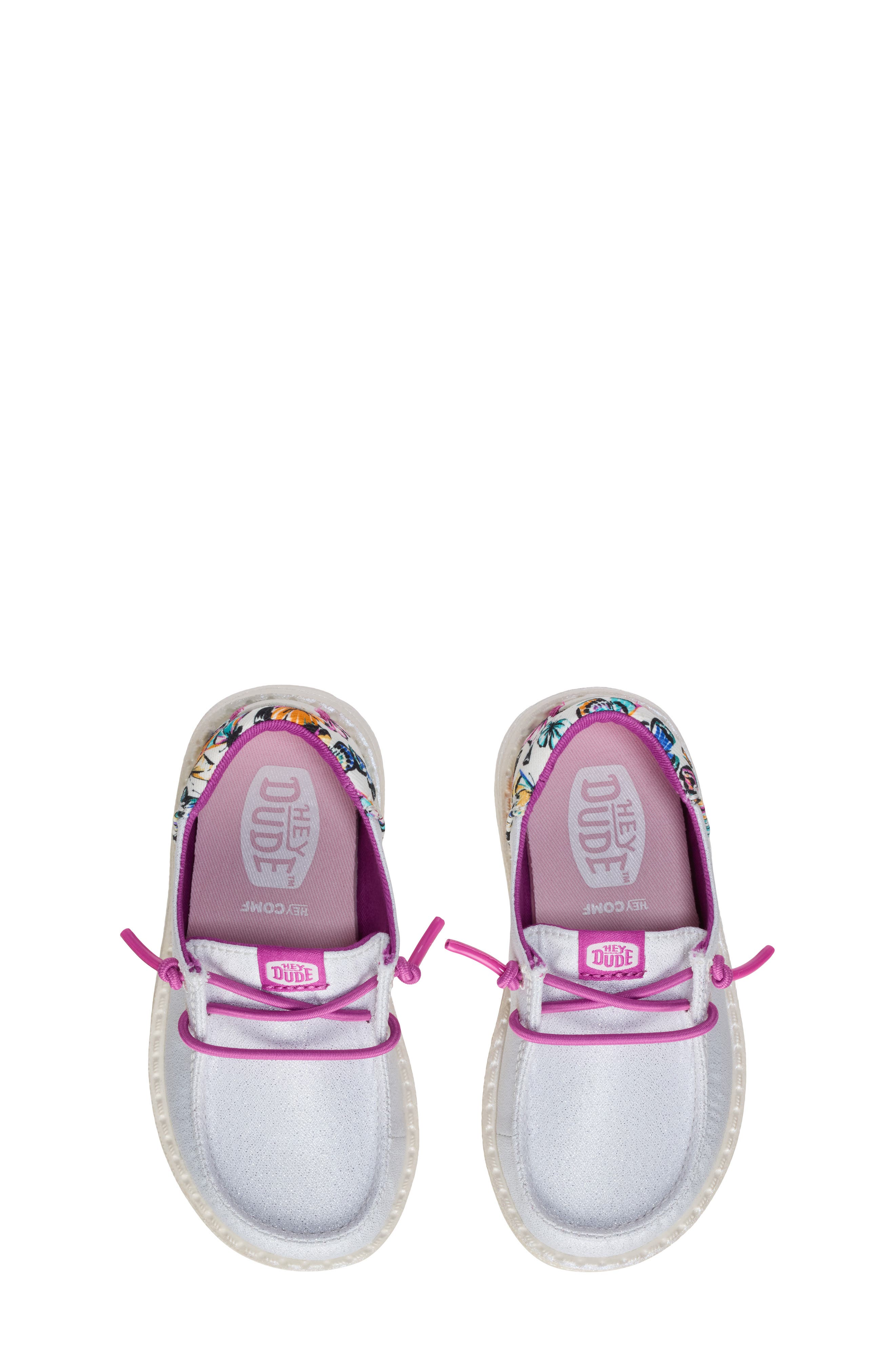 Kids' Wendy Funk Butterfly Slip On Sneaker, Alternate, color, MISCELLANEOUS