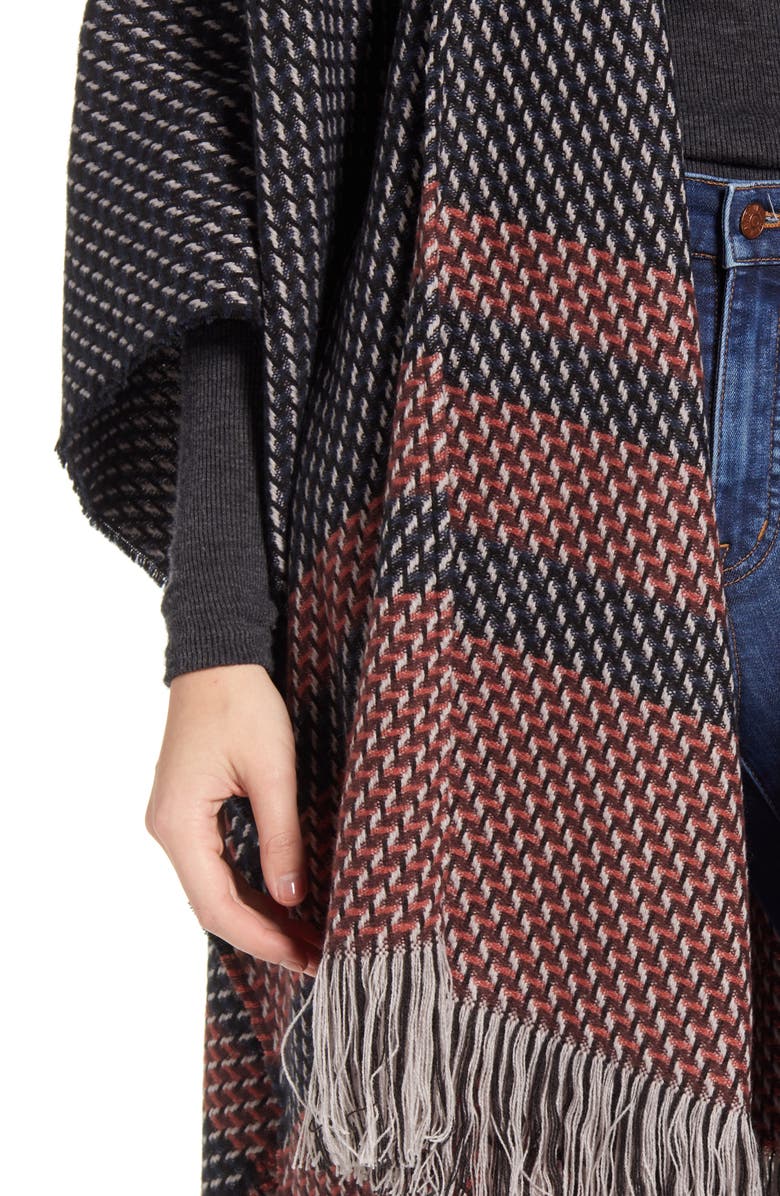 Treasure & Bond Stitch Stripe Ruana, Alternate, color,