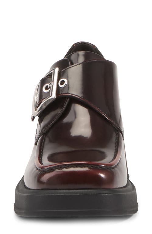 Vagabond Shoemakers Dorah Apron Toe Monk Shoe In Brown