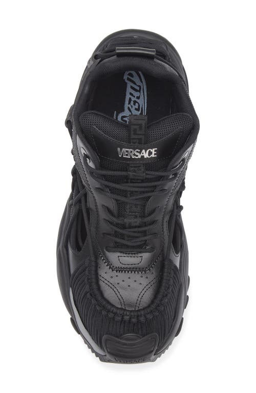 Versace Mercury Sneaker In Black