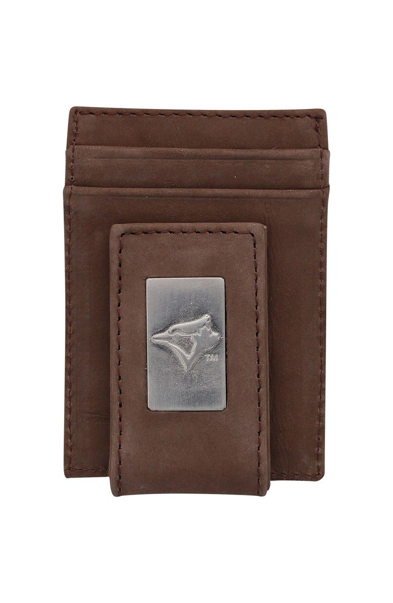 EAGLES WINGS Toronto Blue Jays Leather Front Pocket Wallet, Alternate, color, 