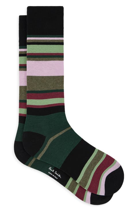 Ozzy Stripes Crew Socks