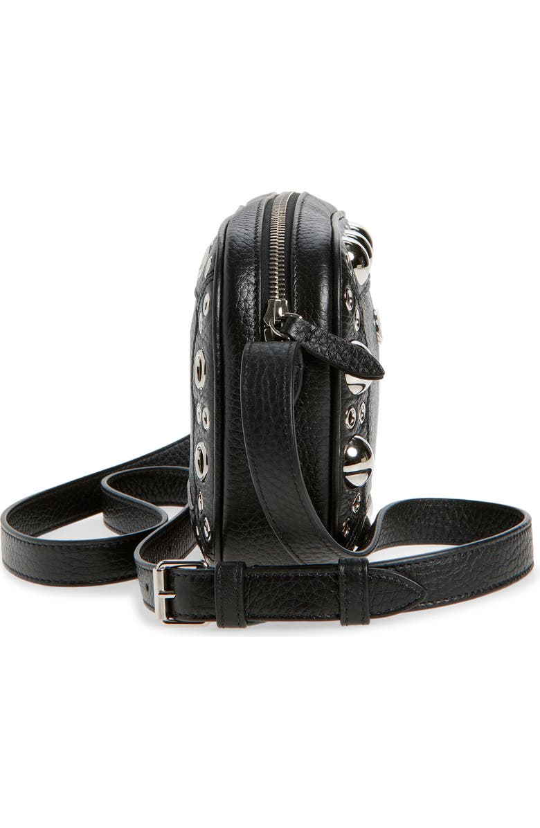 Valentino Garavani Nellcôte Studded Leather Crossbody Bag, Alternate, color,