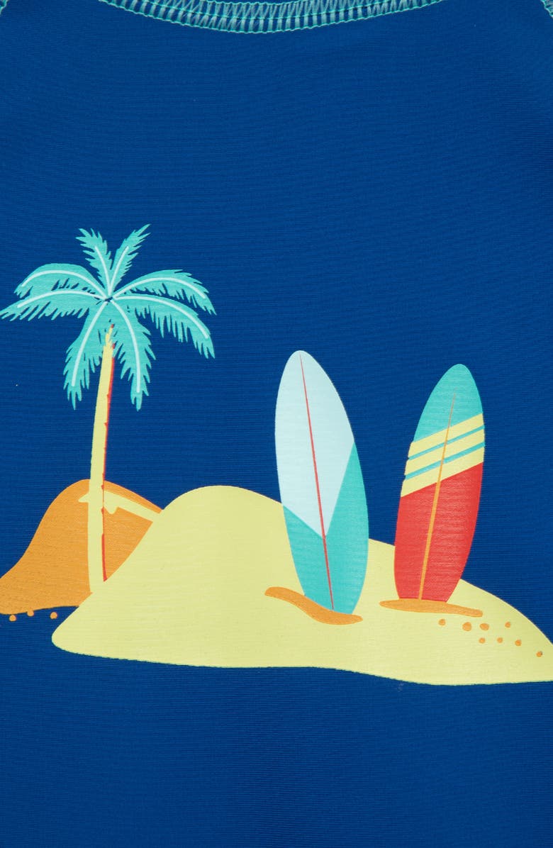 Little Me Surf Long Sleeve Two-Piece Rashguard Set, Alternate, color,