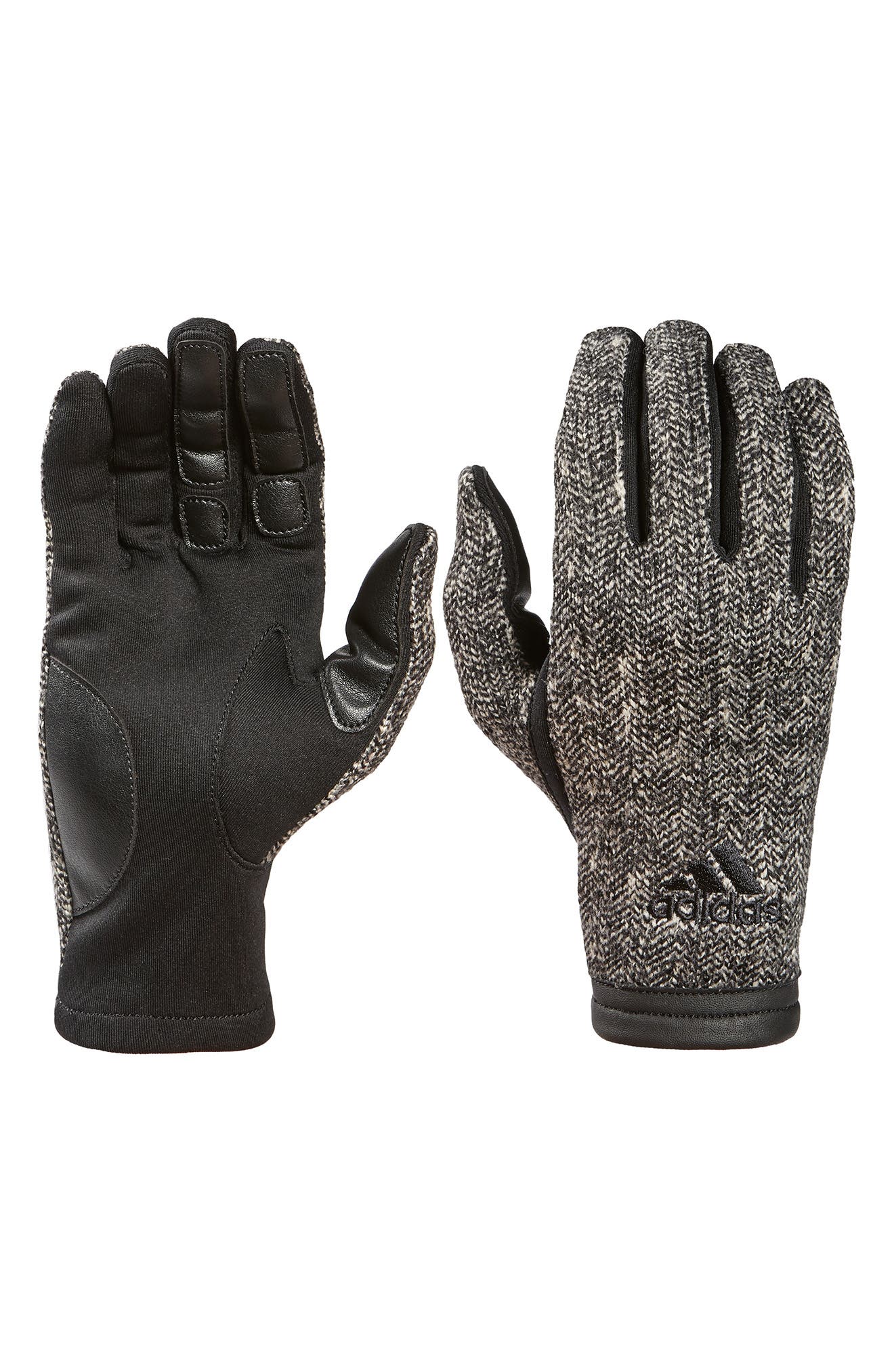 adidas Tone Knit Contrast Gloves (Women) | Nordstromrack