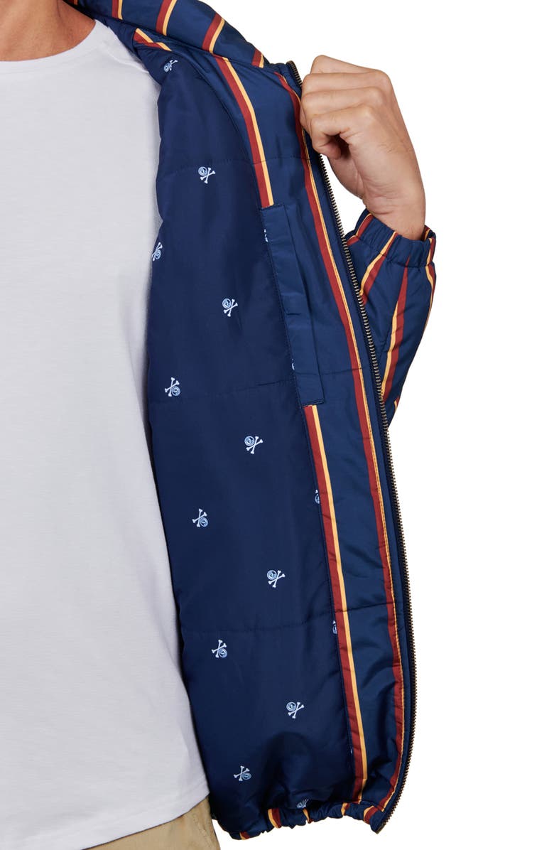 CONSTRUCT Stripe Puffer Jacket, Alternate, color, Multi