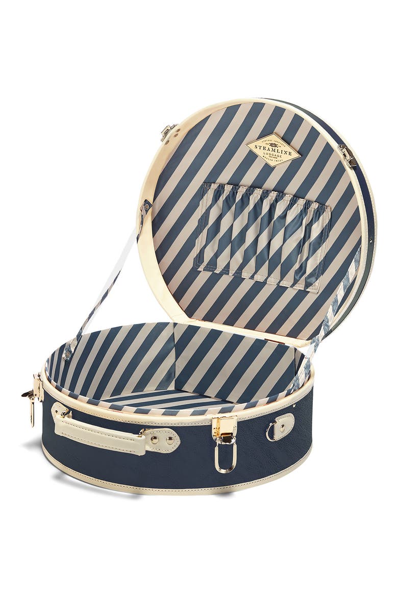The Entrepreneur Large Hatbox, Alternate, color, NAVY