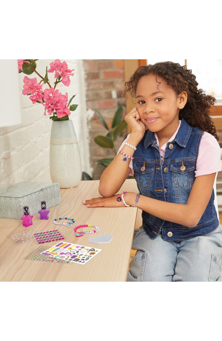 That Girl Lay Lay Express Yo Self Diy Nail Art & Bracelets Kit, Alternate, color, Multicolored
