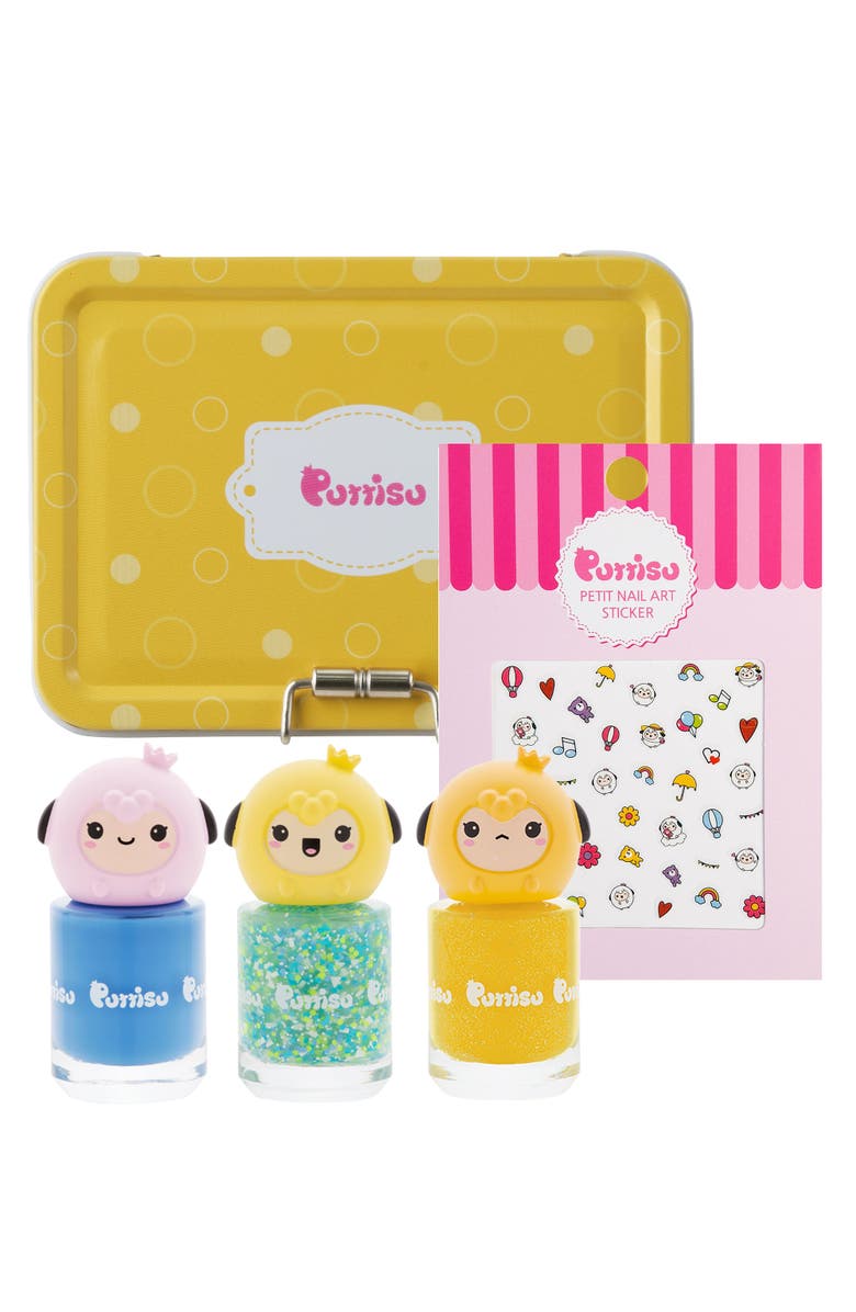 Puttisu 3-Color Safe Nail Art Kit, Main, color, 