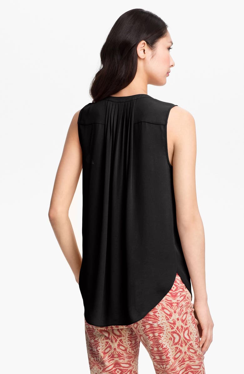 NYDJ Sleeveless Henley Blouse, Alternate, color, 