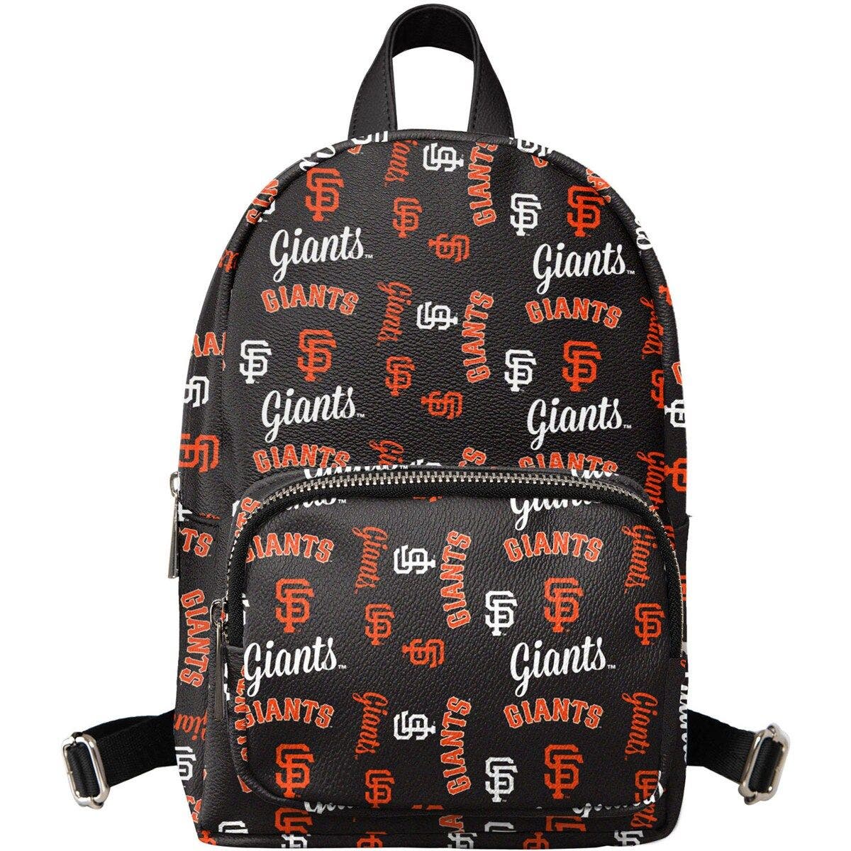 FOCO Youth FOCO Black San Francisco Giants Repeat Brooklyn Mini Backpack, Main, color, Black
