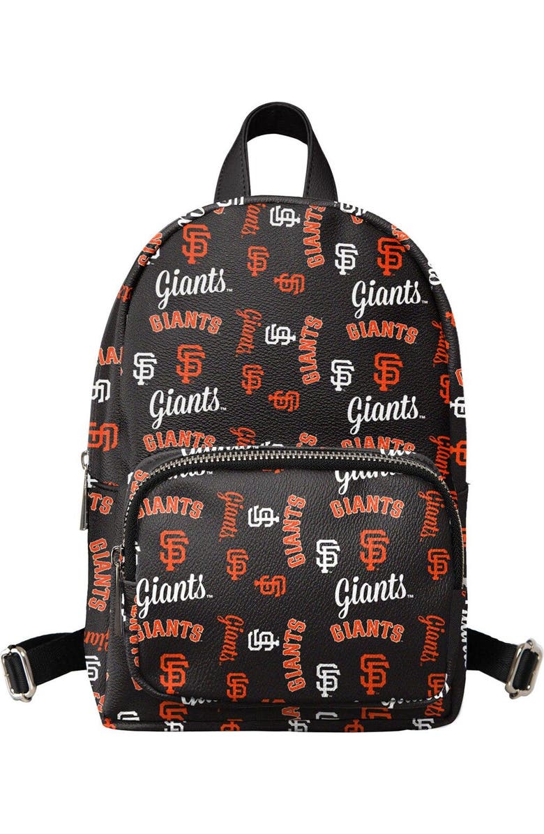 FOCO Youth FOCO Black San Francisco Giants Repeat Brooklyn Mini Backpack, Main, color, Black