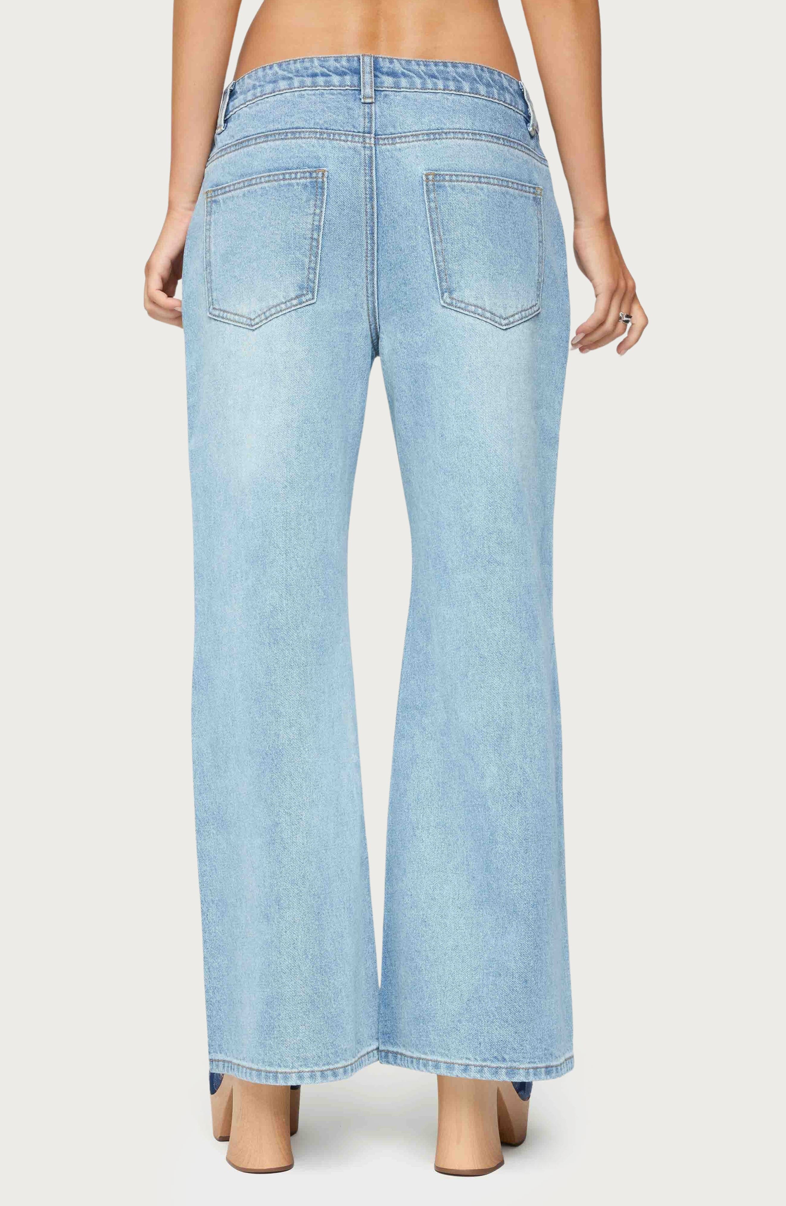 Low Rise Wide Leg Jeans - image 2