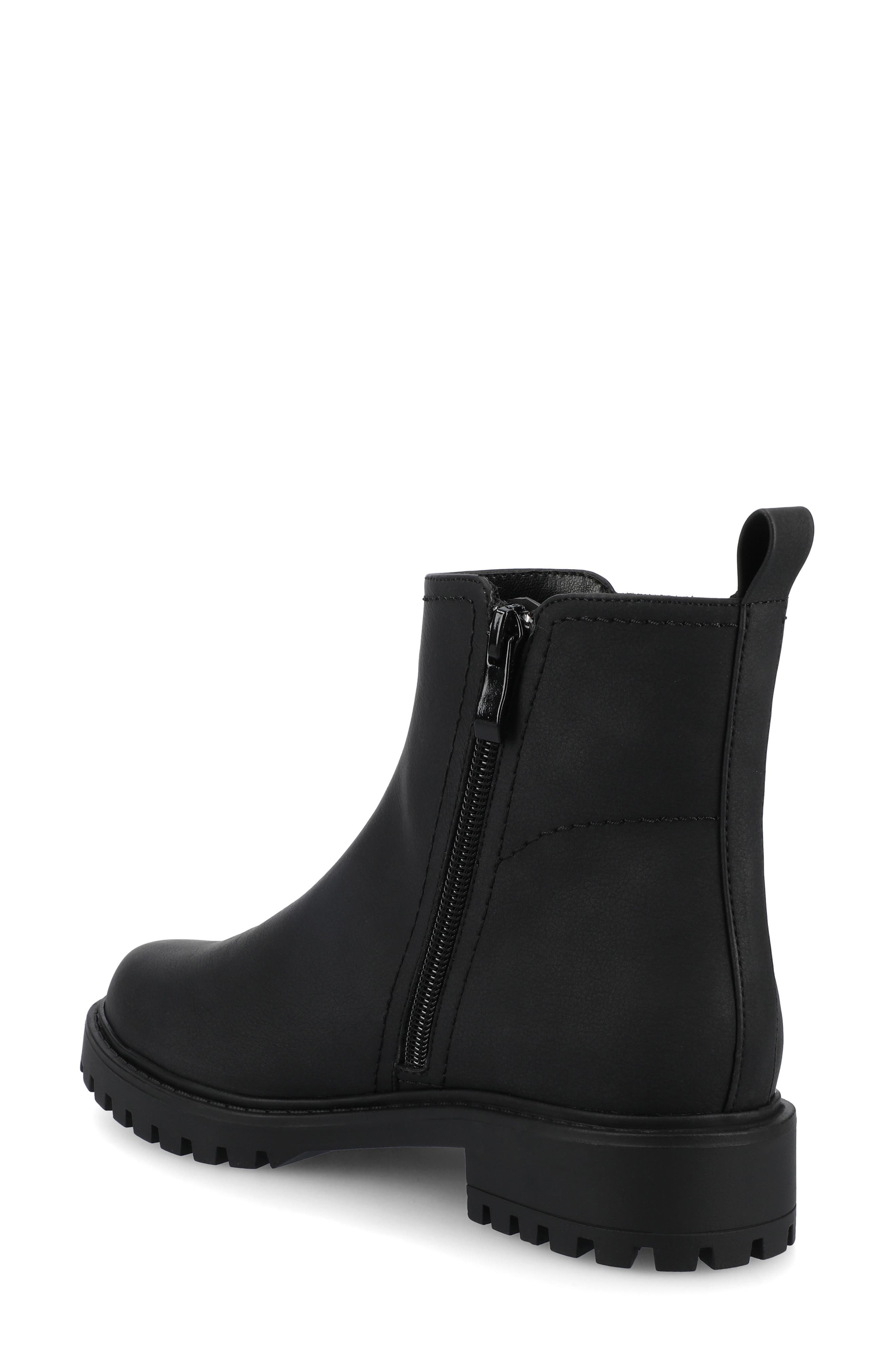 Journee Collection Junnah Chelsea Boot - Wide Width Available, Alternate, color, Vintage/Black