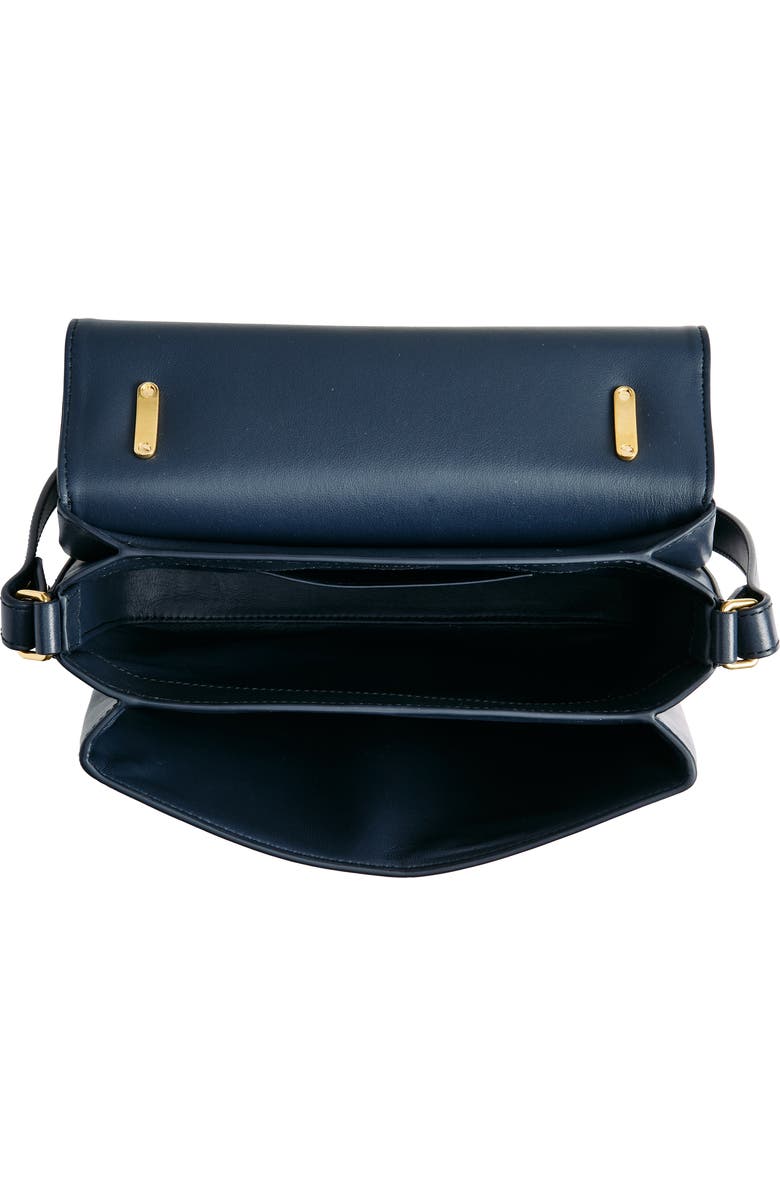 Mulberry Lana High Gloss Leather Top Handle Bag, Alternate, color,