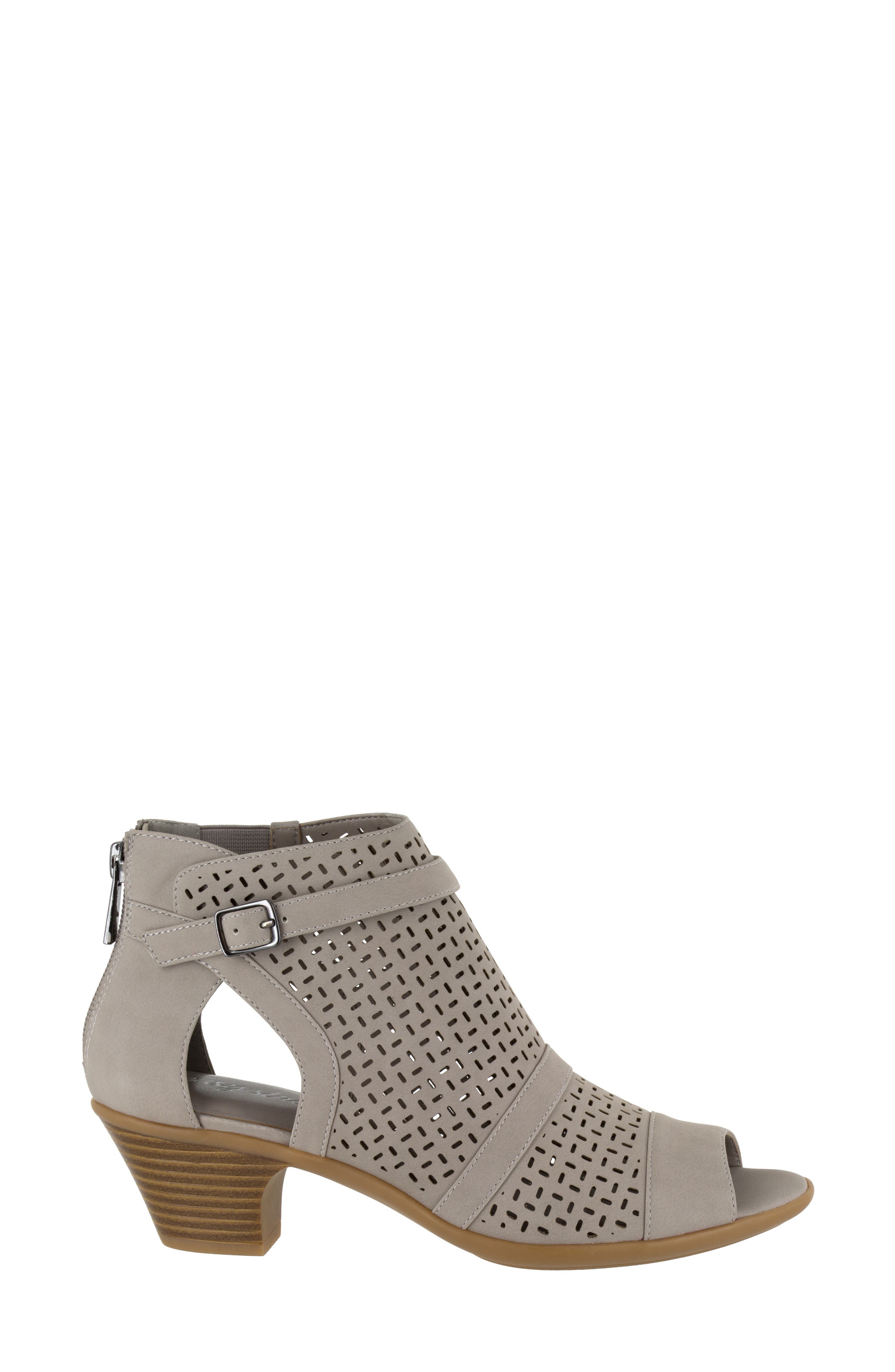 EASY STREET Carrigan Cutout Bootie - Multiple Widths Available, Alternate, color, Grey