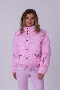 OOSC Chic Puffer Jacket - Gold Stars