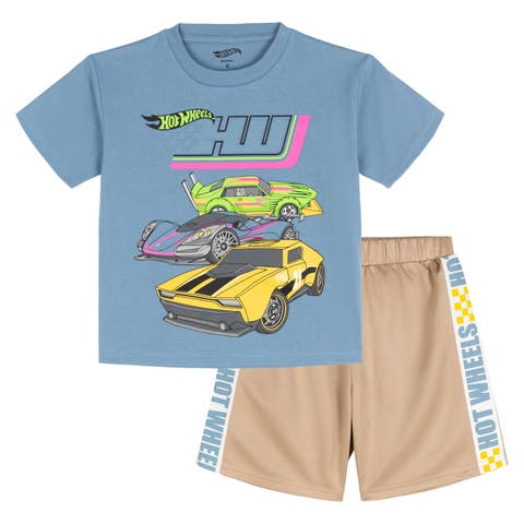 Boys' Athletic 2-Piece T-Shirt and Shorts Set