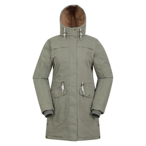 Acorn Waterproof Borg Lined Padded Parka