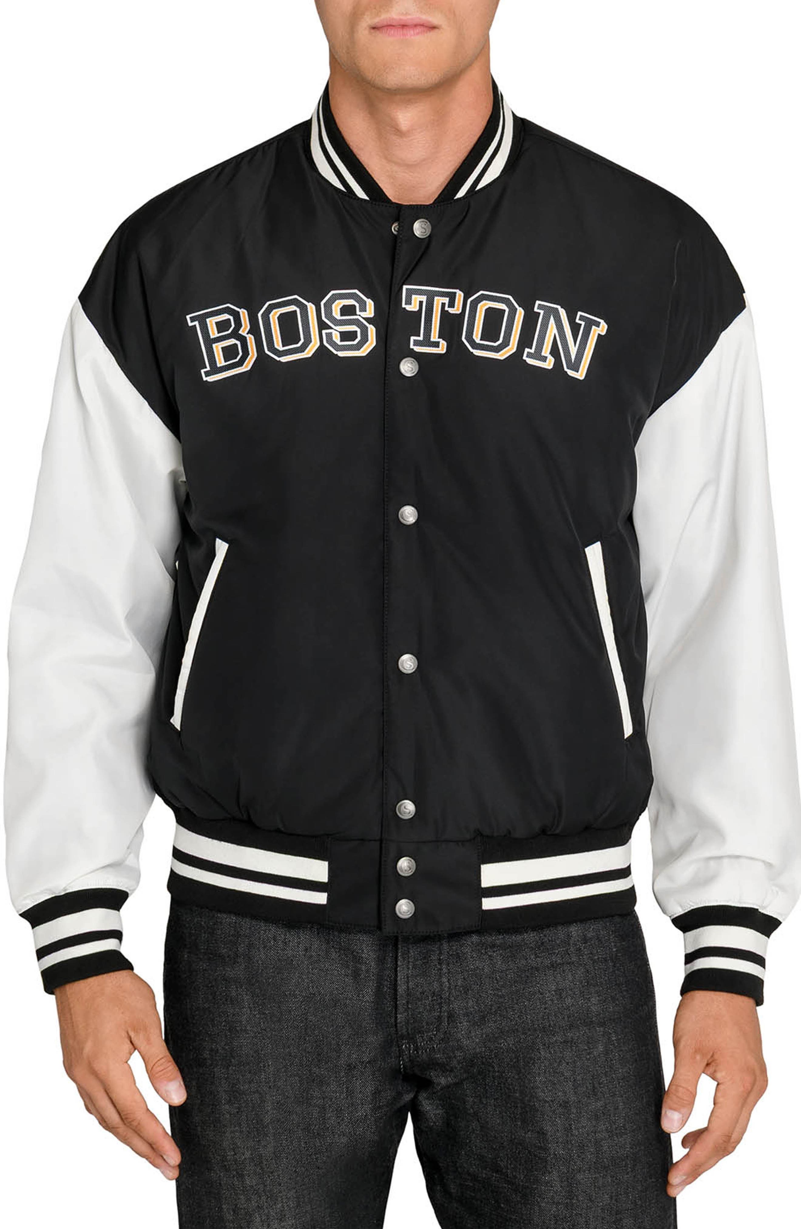 Boston Bruins Varsity Jacket