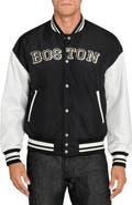 CONSTRUCT Boston Bruins Varsity Jacket