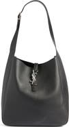 Saint Laurent Large 5 à 7 Leather Hobo Bag