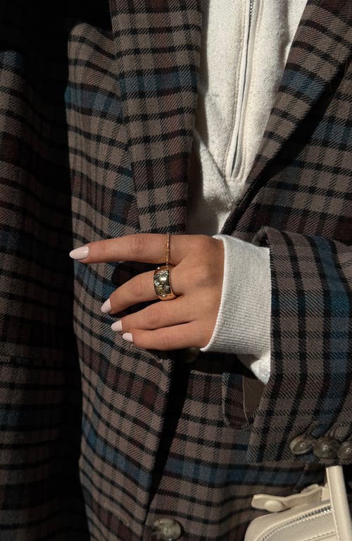 Baublebar Lyra Pave Celestial Bubble Ring In Gold