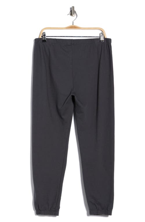 James Perse French Terry Joggers In Black