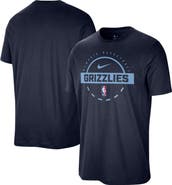 Nike Men's Nike Navy Memphis Grizzlies Authentic Practice T-Shirt