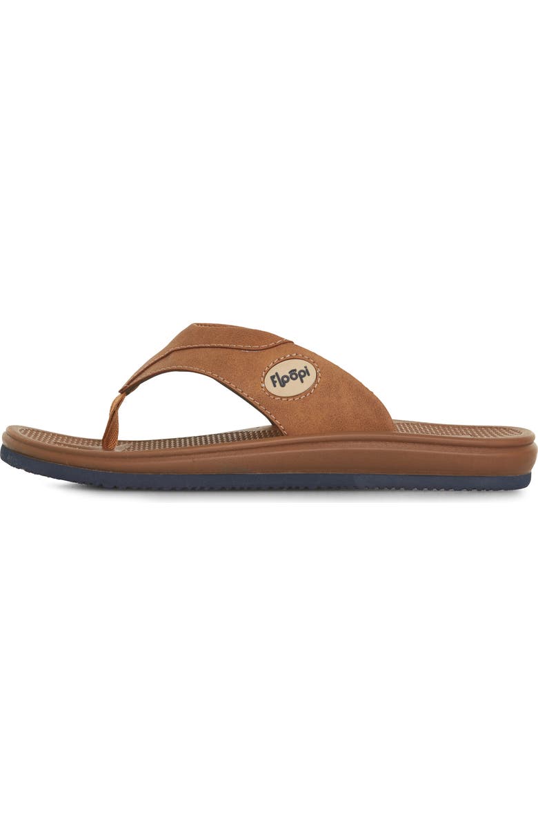 FLOOPI Michael Flip Flop, Alternate, color, Brown