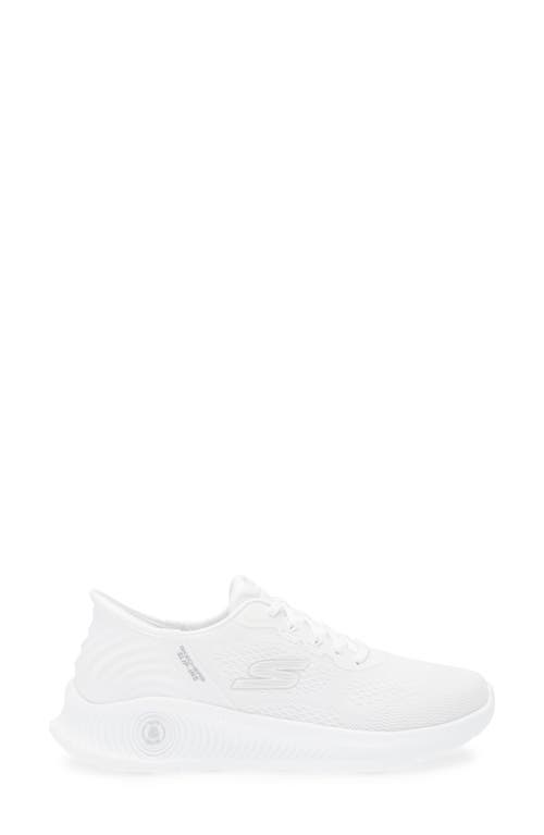 Skechers Go Walk Slip-on Sneaker In White