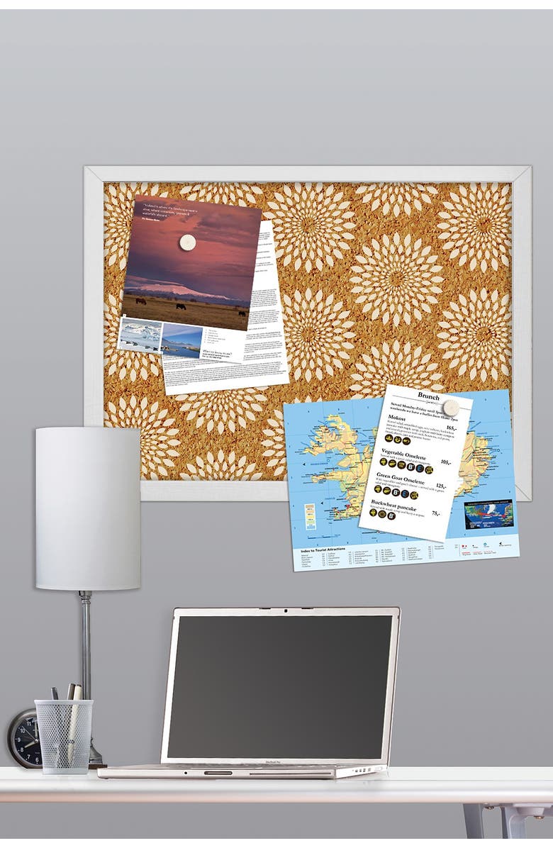 Wallpops Catalina Print Cork Board, Alternate, color, 